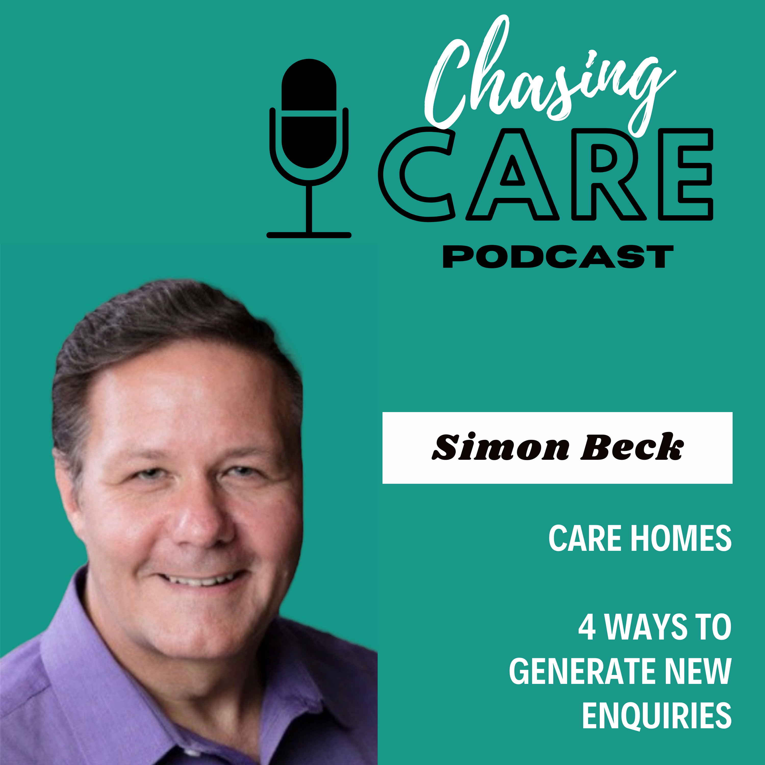 Chasing Care Podcast Simon Beck Cover